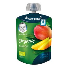 Gerber Organic, mus mango, 4 m+, 90 g