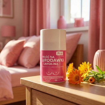 Pink Mama, maść na brodawki z lanoliną, 50 ml