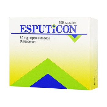 Esputicon, 50 mg, kapsułki miękkie, 100 szt.