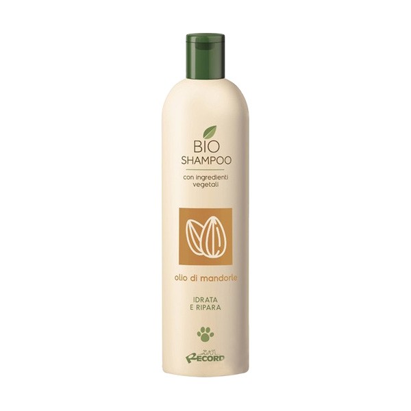 Record Record Bio Shampoo Olio di mandarole, szampon dla psów i kotów z olejem migdałowym, 250 ml — Składniki i ocena