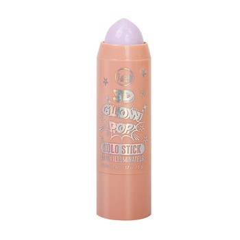 J.Cat Beauty 3D Glow Pop Holo Stick, holograficzny rozświetlacz w sztyfcie 102 Galaxia Glow, 5 g