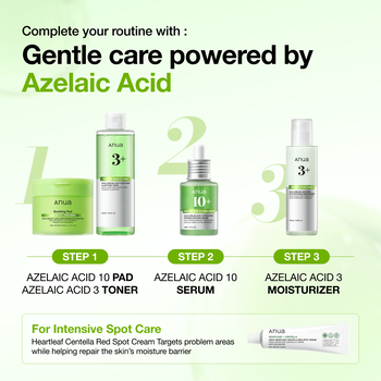 Anua Azelaic Acid10 Hyaluron Redness Soothing, serum kojące, 30 ml