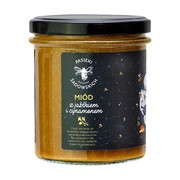 alt Pasieki Rodziny Sadowskich, miód z jabłkiem i cynamonem, 430 g