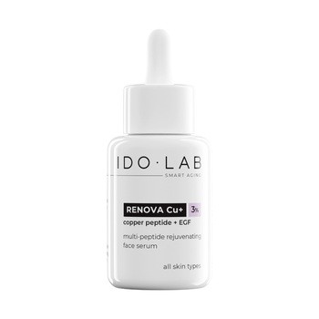IDO LAB Renova Cu+, odmładzające i regenerujące serum z peptydem miedziowym 0,5%, 30 ml