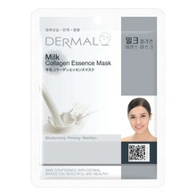 Dermal Milk Collagen Essence Mask, kolagenowa maska w płachcie, 23 g