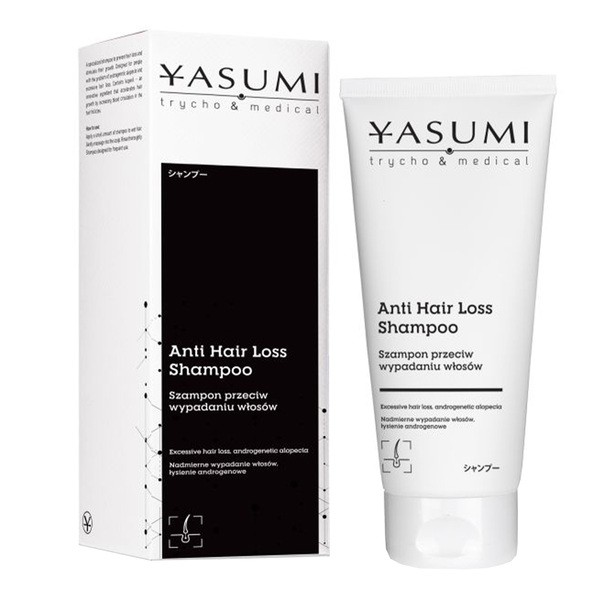 Yasumi Yasumi, Anti Hair Loss Shampoo, Szampon przeciw wypadaniu włosów, 200 ml — Składniki i ocena