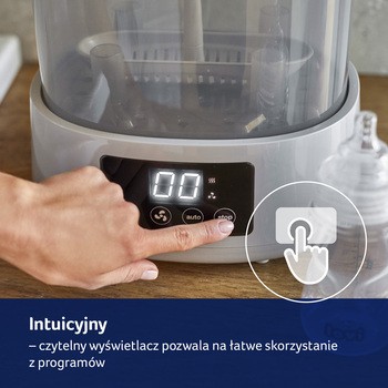 Canpol Lovi, elektryczny sterylizator parowy z suszarką, 1 szt.