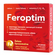 Feroptim, tabletki do rozgryzania, smak czekoladowy, 30 szt. https://azcdn.doz.pl/image/d/product/e38977a6-scale-180x180.png