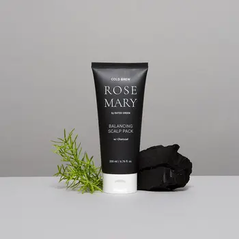 Rated Green Rosemary Balancing Scalp Pack, kuracja regulująca do skóry głowy, 200 ml