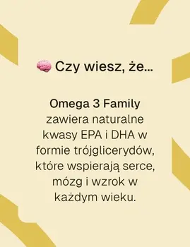 Biowen Omega 3 Family, kapsułki miękkie, 225 szt.