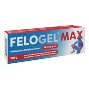 Felogel Max, 23,2 mg/g, żel, 120 g        