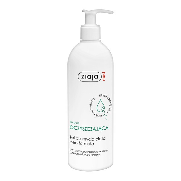 Ziaja Med Ziaja Med Kur reinigend, Duschgel deo Formel, 400 ml — Inhaltsstoffe und Bewertung