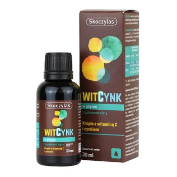 Skoczylas WitCynk, krople, 30 ml