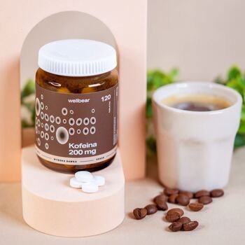 Wellbear Kofeina 200 mg, tabletki, 120 szt.