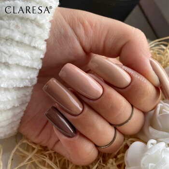 Claresa, lakier hybrydowy, Perfect Nude 3, 5 g