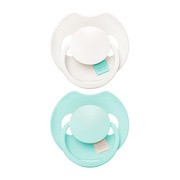 Lovi Prime Tutti Frutti, smoczek dynamiczny, 0-6 m, Logoon/Mint Cream, 2 szt.