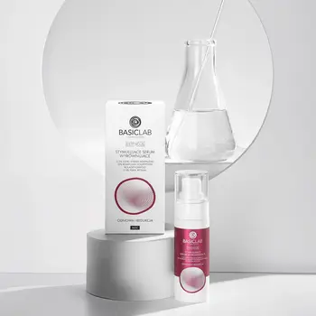 BasicLab Esteticus, stymulujące serum wyrównujące z retinalem na noc, 30 ml