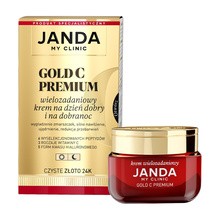 Janda Gold C Premium, wielozadaniowy krem na dzień dobry i na dobranoc, 50 ml