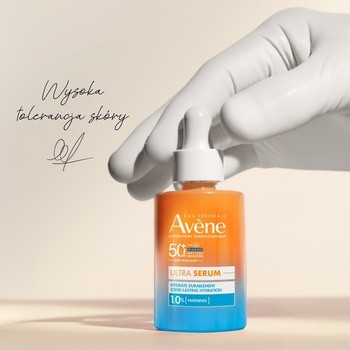 Avene Eau Thermale Ultra Serum, serum długotrwale nawilżajace, SPF 50+, 30ml