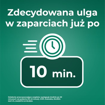 Dulcobis, 10 mg, czopki, 10 szt.