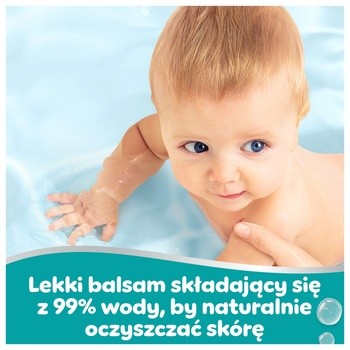 Chusteczki Pampers Pure Skin Cleaning, 6 x 60 szt