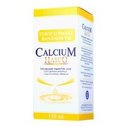 alt Calcium Hasco, 115,6 mg/5ml, syrop o smaku bananowym, 150 ml
