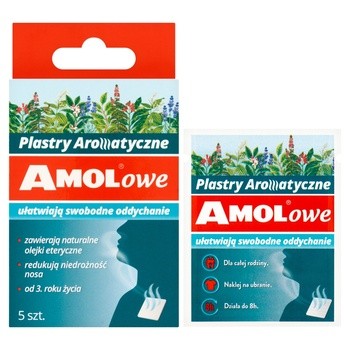 Amolowe plastry aromatyczne, 5 szt.