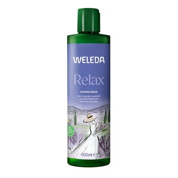 Weleda Relax, kremowy płyn pod prysznic z lawendą, 400 ml
