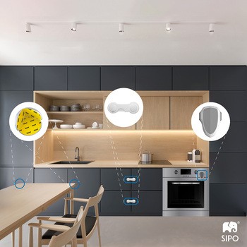 Sipo, silikonowe zabezpieczenia do narożników mebli, 12 szt.