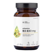 Aura Herbals Witamina B3 830 mg, niacyna, kapsułki, 60 szt. https://azcdn.doz.pl/image/d/product/5e961b77-scale-180x180.png