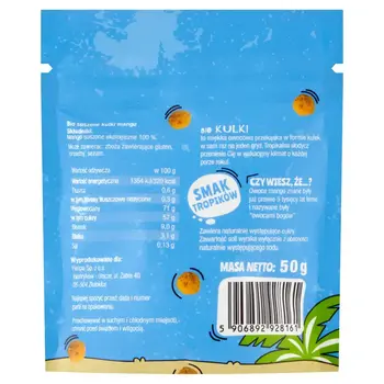 Helpa, Bio Kulki Mango, 50 g