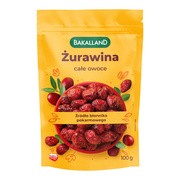 Bakalland, żurawina, całe owoce, 100 g https://azcdn.doz.pl/image/d/product/1687fa9a-scale-180x180.png