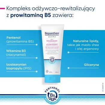 Bepanthen Derma, balsam głęboko odżywczy do ciała, 200 ml