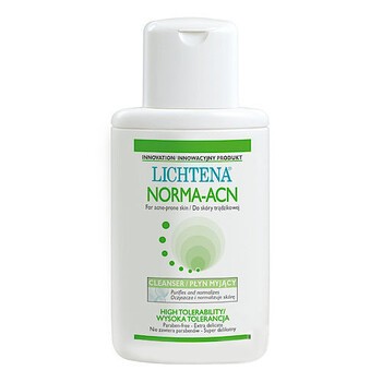Lichtena Norma-ACN, płyn myjący do skóry trądzikowej, 200 ml