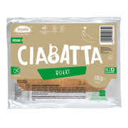 Incola, bezglutenowa bułka Ciabatta, 2 x 85g