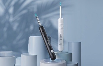 Bebird EarSight R1, otoskop z kamerą do czyszczenia uszu, biały, 1 szt.