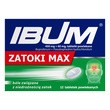 Ibum Zatoki Max, 400 mg + 60 mg, tabletki powlekane, 12 szt.