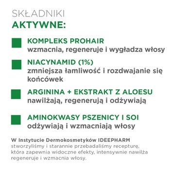Idee Derm, maska regenerujące do włosów przesuszonych, 200 ml