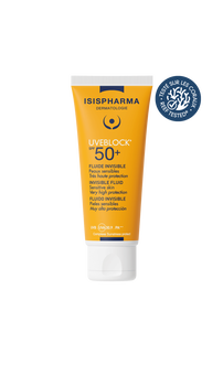 ISISPHARMA UVEBLOCK FLUID SPF 50+, lekki krem do skóry suchej, bezbarwny, 40ml