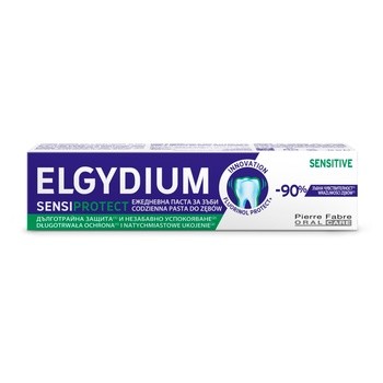 Elgydium SensiProtect, pasta do zębów wrażliwych, 75 ml