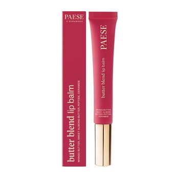 Paese Butter Blend, masełkowy balsam do ust, 04 Raspberry Glaze, 9 ml