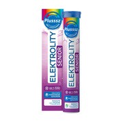 Plusssz Elektrolity Senior 100% Complex, tabletki musujące, 24 szt.