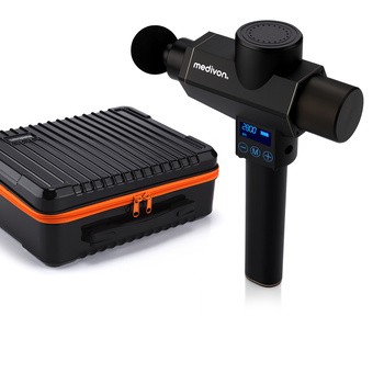 Medivon Gun Bandit, perkusyjny masażer ręczny do ciała, pistolet masujący, 1 szt.