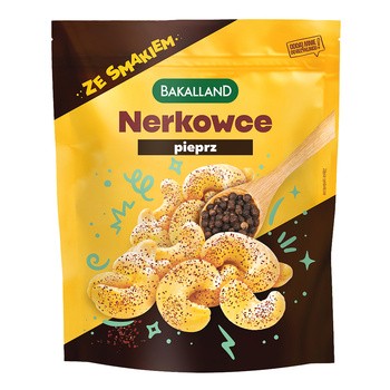 Bakalland, orzechy nerkowca prażone pieprz, 170 g
