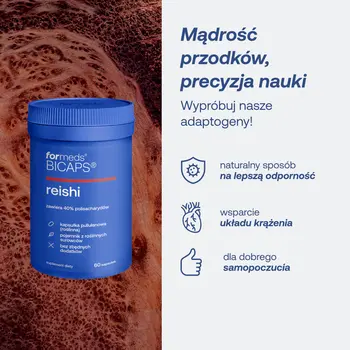 Formeds Bicaps reishi, kapsułki, 60 szt.