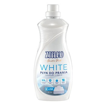 Zielko, Płyn do prania tkanin białych Sensitive Touch, 1520 ml