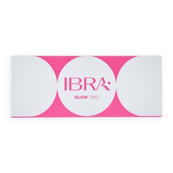 Ibra, paleta rozświetlaczy Glow Trio, 1 szt.