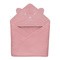 Lionelo, Muślinowy ręcznik kąpielowy, pink baby, 1 szt.
