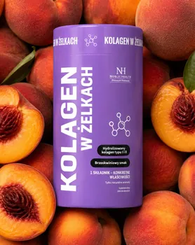 Noble Health Collagen in gummies, żelki, smak brzoskwiniowy, 300 g