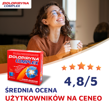 Polopiryna Complex, proszek w saszetkach do sporządzania roztworu doustnego, 8 szt.